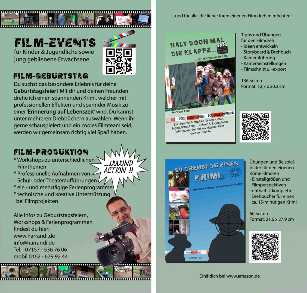 Flyer Andreas Harr film-events