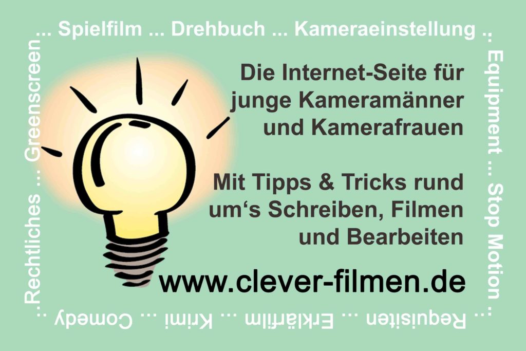 Visitenkarte von Andreas Harr, film-events in Stuttgart und Umgebung